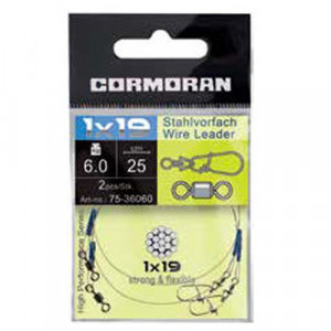 Struna 1x19/ 25cm / 6kg / 2buc/plic Cormoran