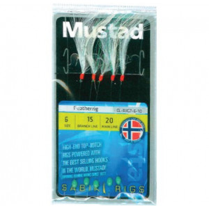 Taparina Mustad Feather, 5buc
