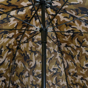 Umbrela Formax Camou Brown cu paravan, 250 cm
