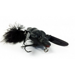 Vobler 3D Bat negru 10cm, 28g Savage Gear - Img 4
