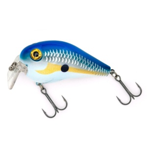 Vobler Fast Strike DT BOBO Wakebait Floating culoare Blue Silver 7cm, 17g