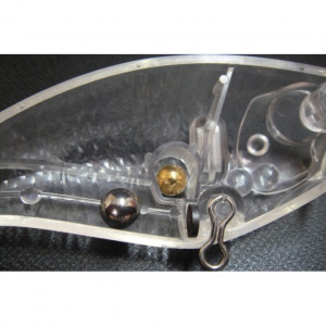 Vobler Jackall Pompadour, 7.9cm, 22g, Black Bone - Img 2