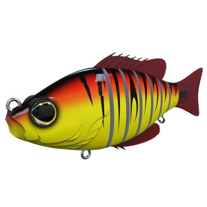 Vobler Swimbait Seven Section Red Tiger 10cm Biwaa