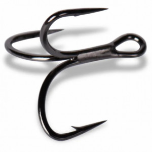 Ancora tripla scurta Mustad Ultrapoint GT, nichel, 5buc - Img 2