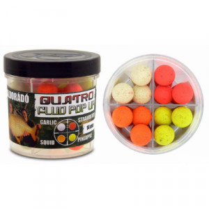 Boiles Haldorado Quatro Fluo Pop Up, 50 g