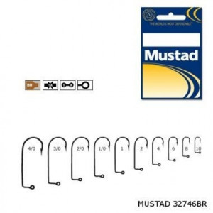 Carlig Bronz, pentru twister 100 buc/ plic (M.32756.) Mustad