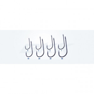 Carlige BKK Baitholder ochet, Black Nickel, 25buc