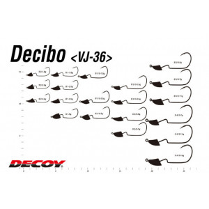 Carlige Decoy Jig Vj-36 Decibo Violence, Nr. 2 - 2/0