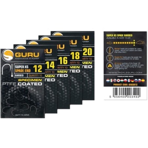 Carlige Guru Super XS Spade Barbed, 10buc/plic - Img 2