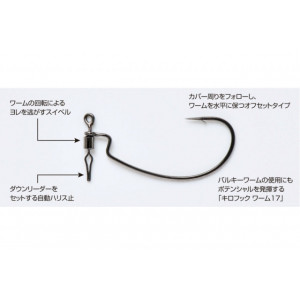 Carlige Offset Decoy Worm 117 Hd