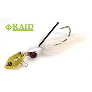 Chatterbait Raid Maxx Blade Speed, Pearl White, 14g - Img 2