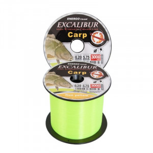 Fir EnergoTeam Excalibur Carp, Galben Fluo, 3000m