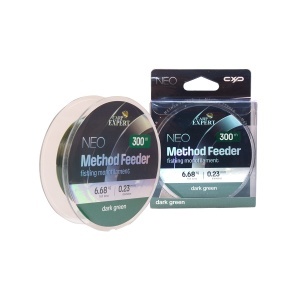 Fir Monofilament Carp Expert Neo Method Feeder Double Dark Green, 300 m, 0.23mm