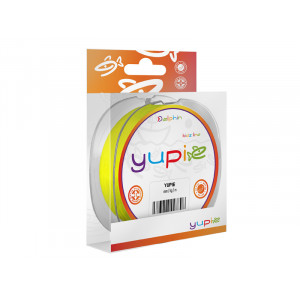 Fir Monofilament Delphin YUPIE, Fluo Yellow, 300m