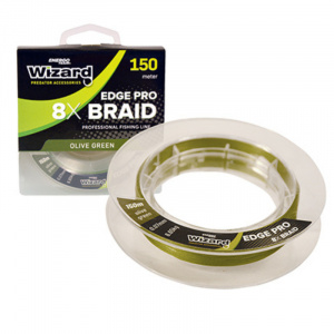 Fir Textil EnergoTeam Wizard Edge Pro 8X Braid, Olive Green, 150m