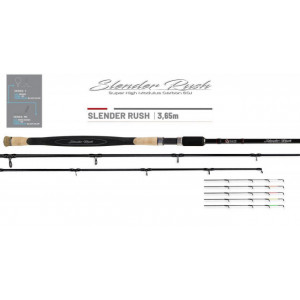 Lanseta Colmic Slender Rush Feeder, 3.65m, 60g, 3+3 tronsoane - Img 2