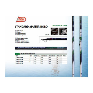 Lanseta Telescopica Standard Master Carbon Bolo 4m/5-25gr LineaEffe - Img 2
