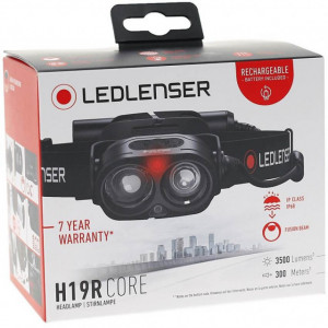 Lanterna frontala reincarcabila Led Lenser H19R, 3500 lumeni