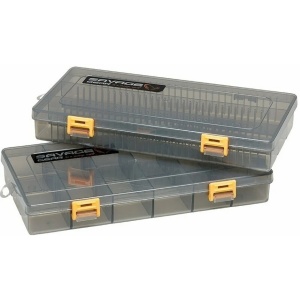 Set 2 Cutii Savage Gear Pentru Accesorii Smoke 23x11x3.5cm
