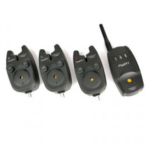 Set 3 avertizori cu statie Carp Pro Flash