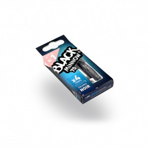 Shad Black Minnow Negru, 7cm, 4buc/plic Fiiish