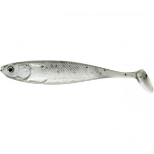 Shad Cormoran Action FIN Pearl White, 10cm, 7g, 2buc
