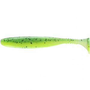 Shad Daiwa Tournament D.Fin UV, Chartreuse Tiger, 12.5cm, 5buc