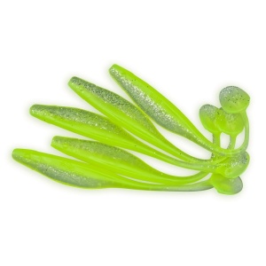 Shad Fast Strike Huky Kuky, Chartreuse Silver, 11.5cm, 4.3g, 10buc/plic - Img 2
