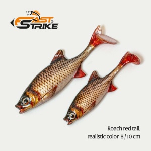 Shad Fast Strike Roach Shad 8cm/5g, culoare RRT