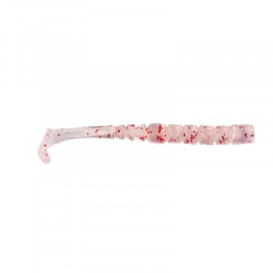 Shad Mustad AJI Paddle Tail, 5cm, UV Clear Red Glitter, 12buc/plic
