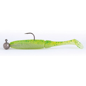 Shad Power Shad Dual Red Flame Yellow 11.5cm, 6buc/plic Rapture - Img 7