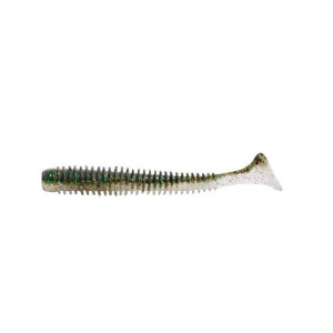 Shad RIB Slim Shady Smoke Green 9cm, 10buc/plic Rapture