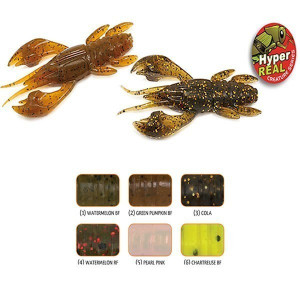 Shad ULC Crayfish Watermelon RF 5.3cm/1.7gr, 8buc/plic Rapture