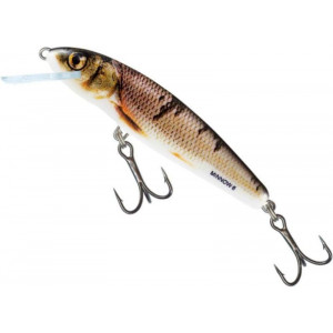 Vobler Salmo Minnow Floating M7F, culoare WOD, 7cm, 6g