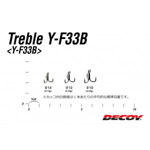 Ancora Decoy Y-F33 B Round Bend Microbarb
