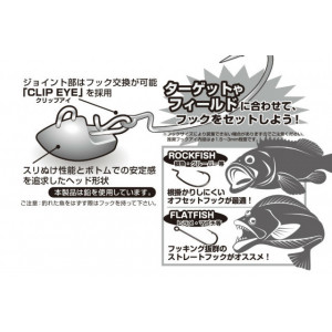 Jig Decoy Sv-46H Slidin Head Heavy