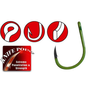 Carlige Gamakatsu A1 G-Carp Camo Green, 10buc