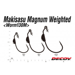 Carlige Offset Decoy Worm 130M Makisasu Magnum