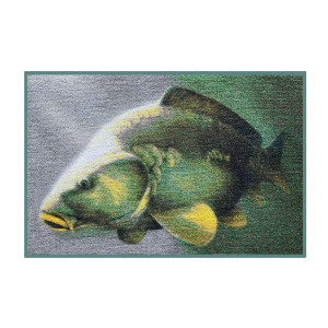 Covor Delphin Crap 3D, Verde, 60x40cm
