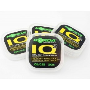 Fir Fluorocarbon pentru monturi IQ Extra Soft 20m Korda - Img 4