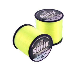 Fir monofilament Sufix XL Strong, Galben-Neon, 550m - 600m