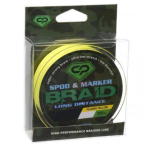 Fir textil Carp Pro Diamond Spod & Marker Braid, galben fluo, 200m