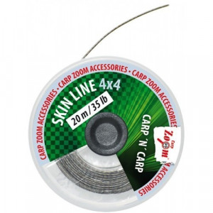 Fir textil SkinLine 4x4 maro 20m Carp Zoom