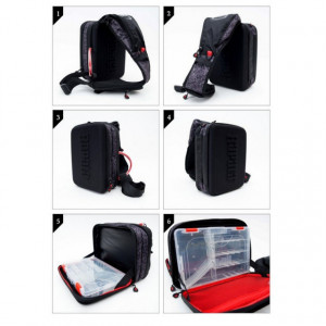 Geanta Rapala Urban Classic Sling Bag, 31x23x11cm - Img 4