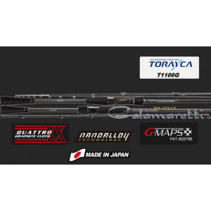 Lanseta Graphiteleader Nuovo Calamaretti GCROC 6102L-S 2.09 m, 5-20g, 2 tronsoane - Img 2