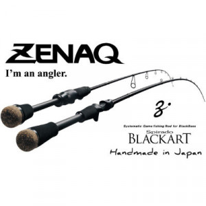 Lanseta spinning Zenaq Blackart S1-61, 185 cm, 1.8 - 10.5g