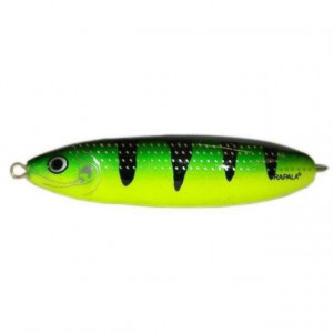 Lingurita oscilanta antibradis Rapala Minnow Spoon, culoare FYGT, 6cm, 10g