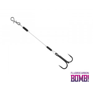 Montura Delphin BOMB! Twisto RIGS Fluorocarbon, 3buc/plic - Img 2