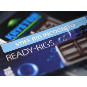 Montura Kryston D-Stiff Rig Incognito Fluorocarbon, 15lb, 2buc