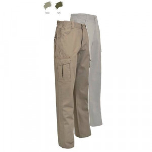 Pantaloni de vara bej cargo Treesco